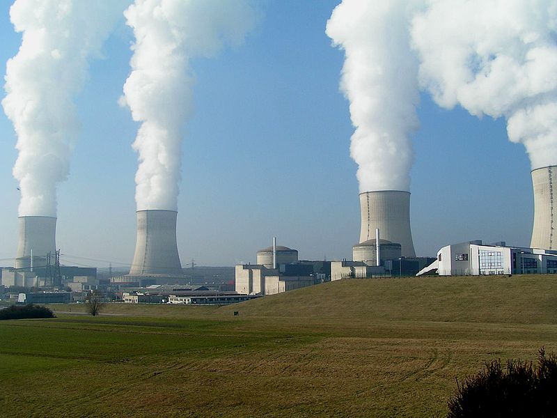 Nuclear power plant in Cattenom, France. Image by Stefan Kühn courtesy of Wikimedia Commons. France, 2005.
