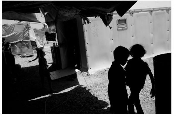 Children in an IDP camp. Image by Paolo Pellegrin. Iraq, July 2016