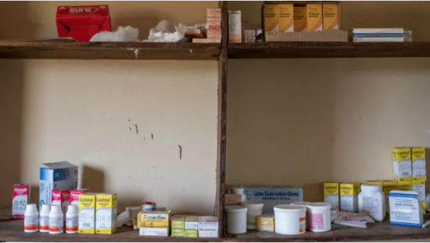 The dispensary in  Boji-Heri, Wajir County, Kenya. Image by Peter DiCampo. 2018. 