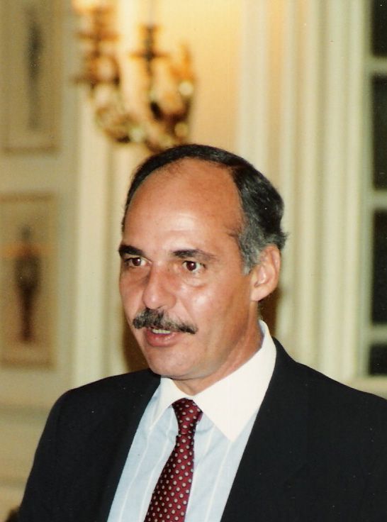 Photo of President Cristiani taken in London in Sept 1989. Image uploaded by Chelsea Troy, (CC).