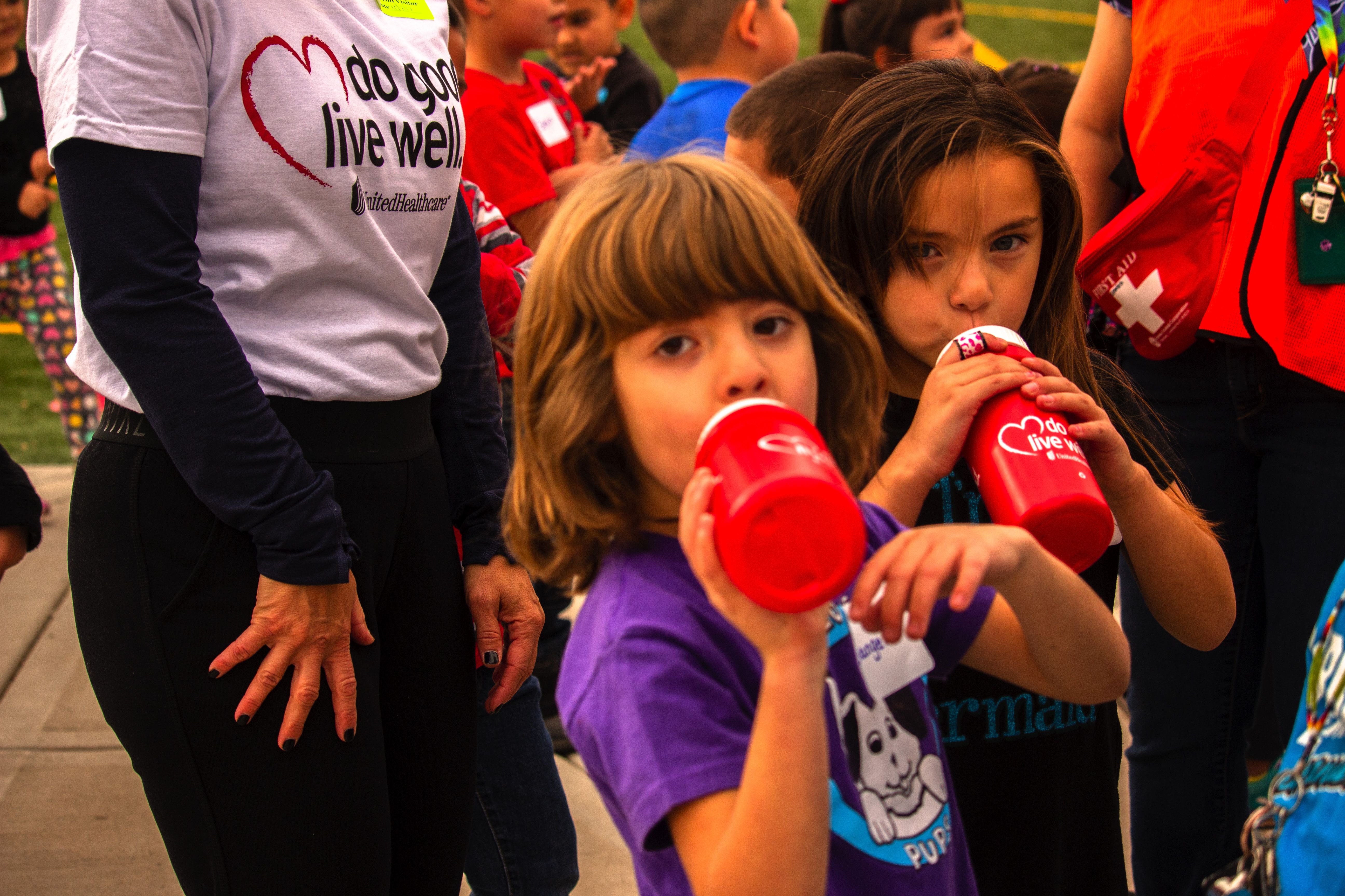 Students were encouraged to take at least one water break per session. Image by Viridiana Vidales Coyt, United States, 2017.