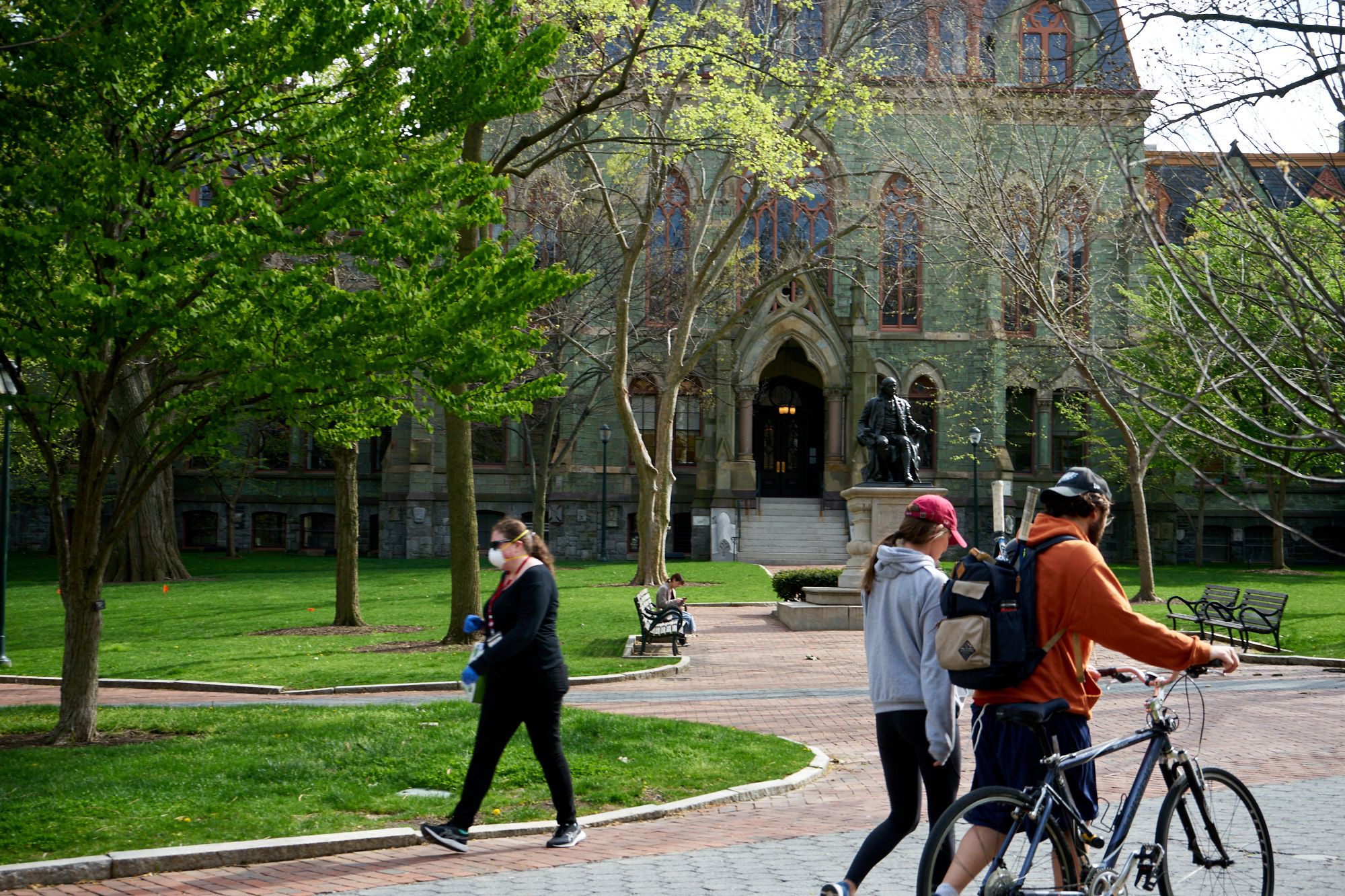 The University of Pennsylvania is only one of many universities that have transitioned to online learning. Image by Patrick Ammerman. United States, 2020.