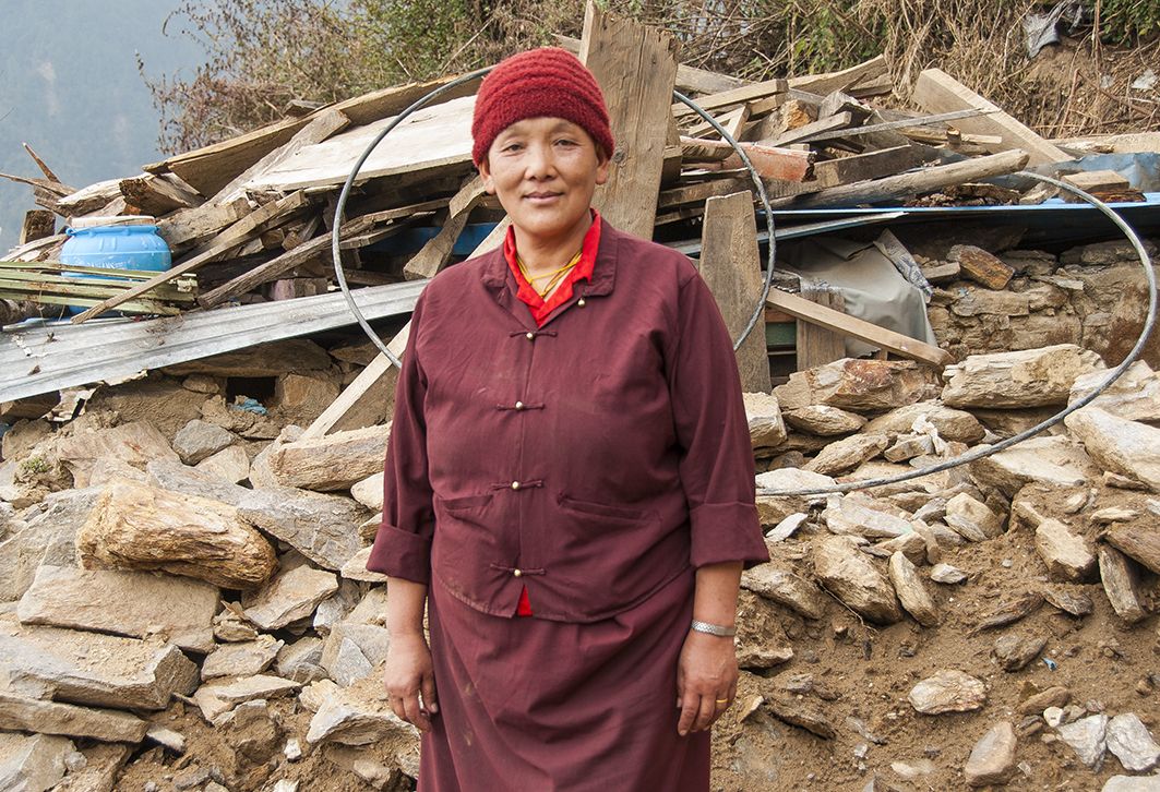 Tibetan refugees in Nepal, the poorest of the poor, are the most helpless quake survivors.