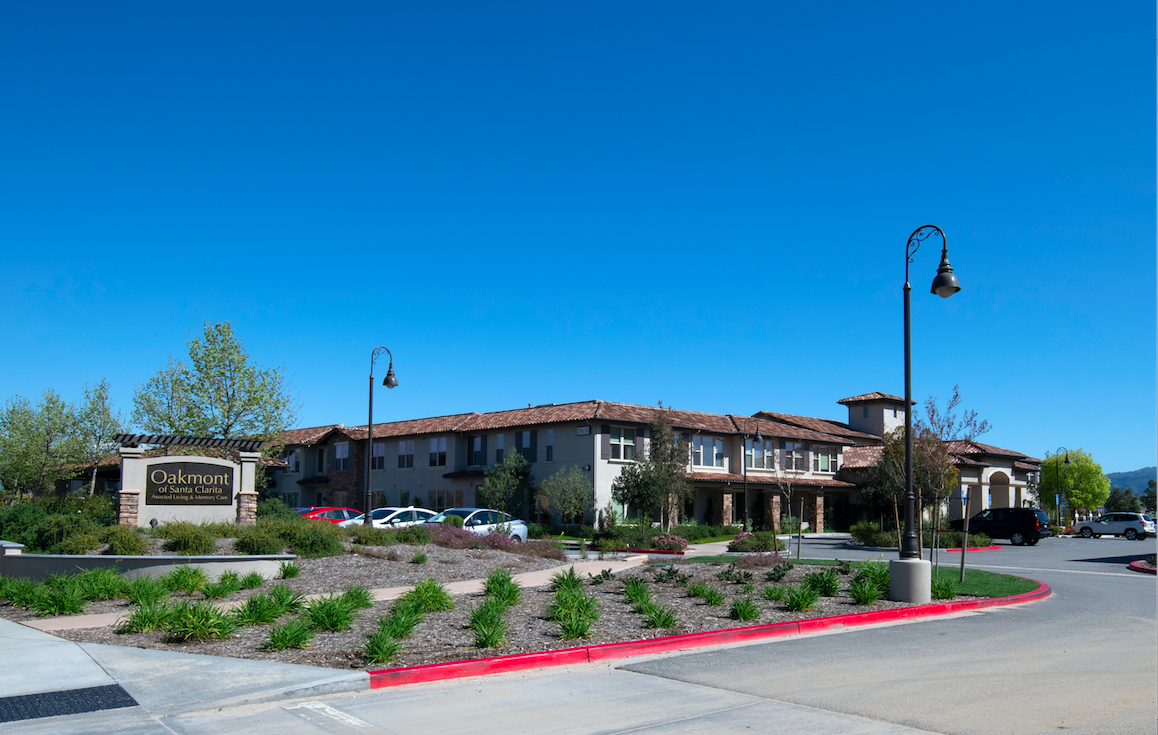 A nursing home in Santa Clarita, California, one of the many throughout the state attempting to protect its residents from COVID-19. Image by Robert V Schwemmer / Shutterstock. United States, 2020.