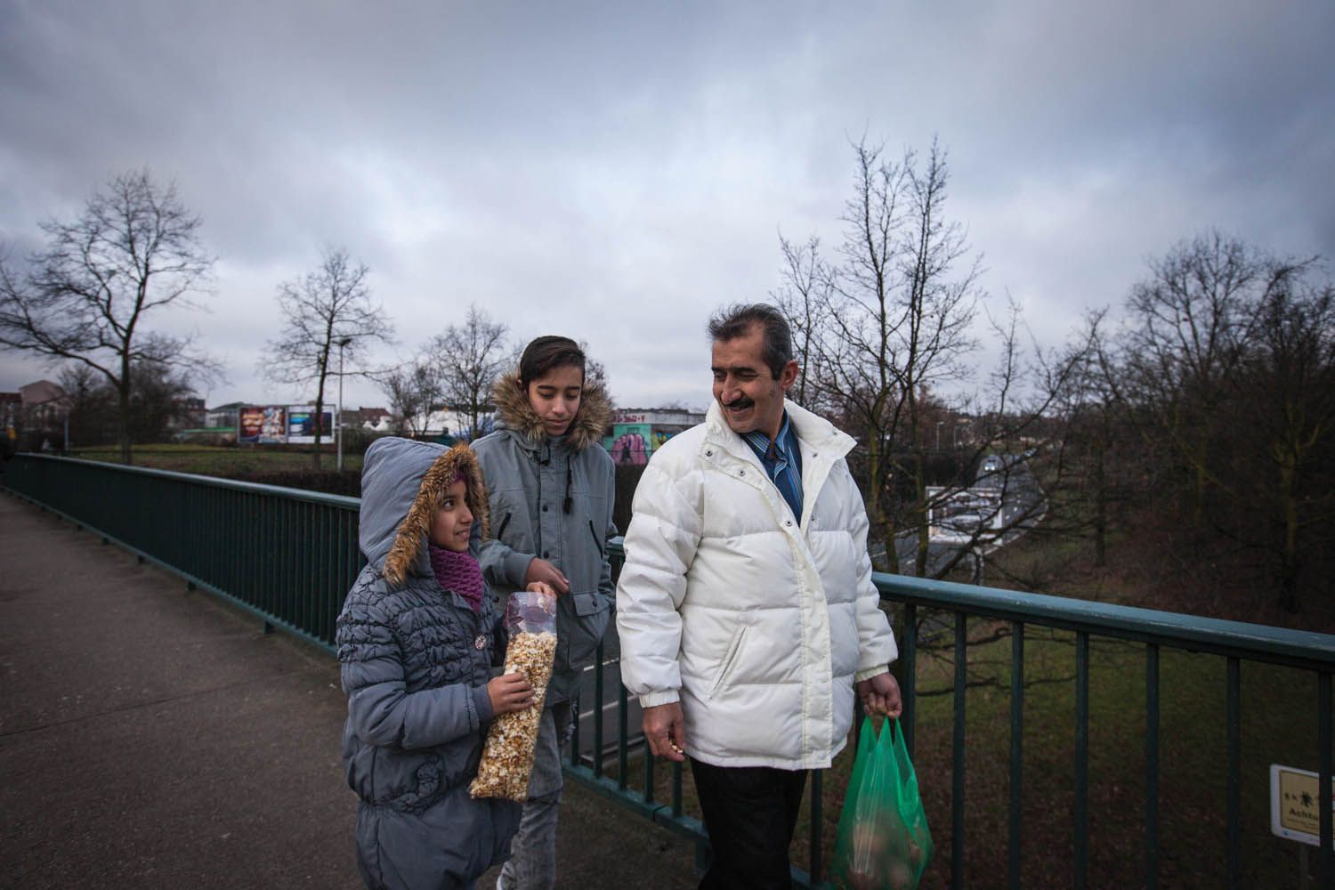 In December 2016 the family had their final interview with government officials as part of their asylum-application process. As of press time they were still awaiting a decision. Image by Diana Markosian. Germany, 2017.