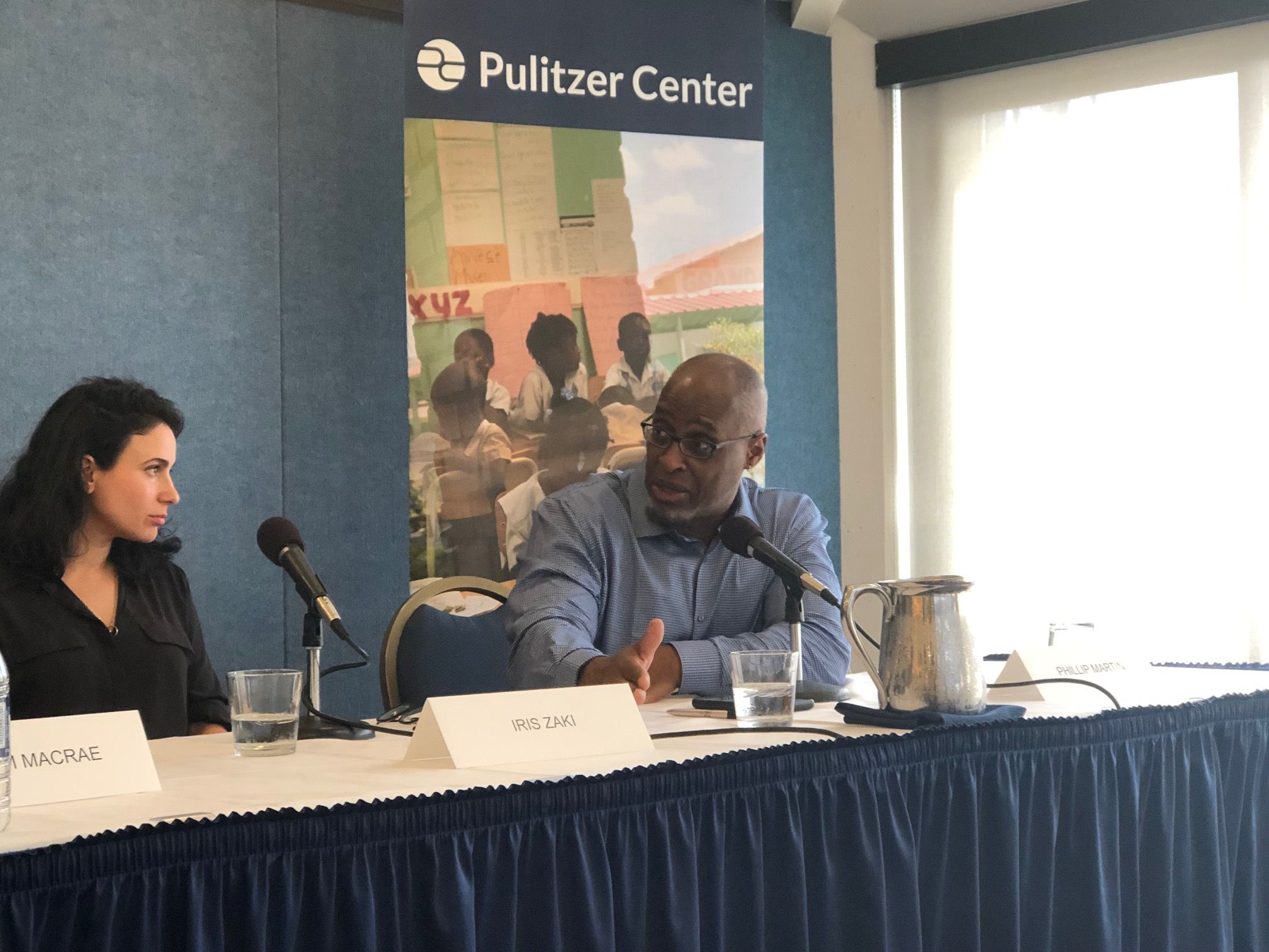 Phillip Martin discussing the persistence of caste discrimination in the United States. Image by Kem Sawyer. Washington, D.C., 2019.