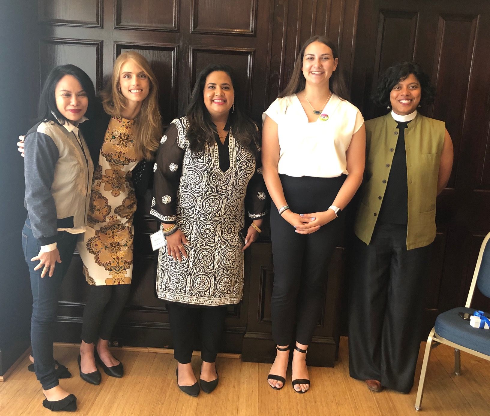 Panelists discussed how religion affects activism and gender issues in Northern Ireland, India, Saudi Arabia, and the Philippines. Image by Kem Sawyer. Washington, D.C., 2019.