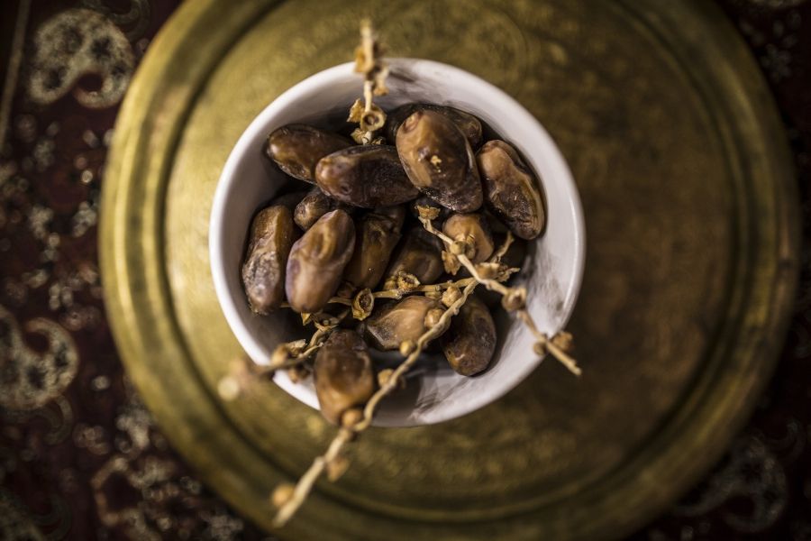 Dates are traditionally used to break fast during Ramadan. 