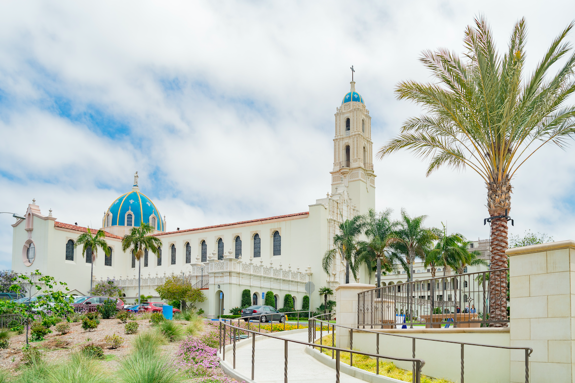 The Immaculata Church of the University of San Diego in San Diego, California. Image by Kit Leong. United States, 2018.