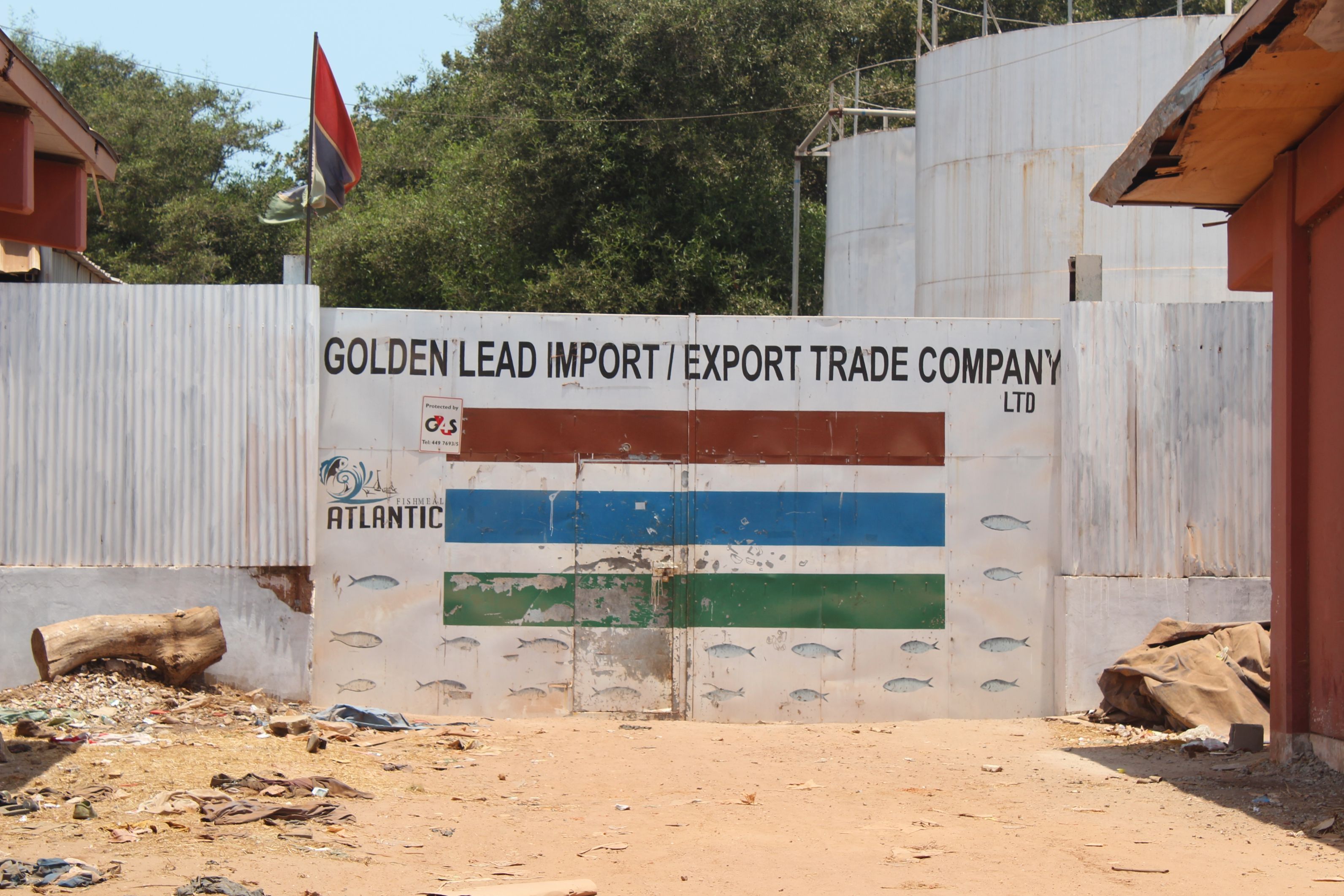 Golden Lead has faced repeated clashes with locals who accuse the factory of pollution and unfair competition. Image by Nosmot Gbadamosi. The Gambia, 2018.