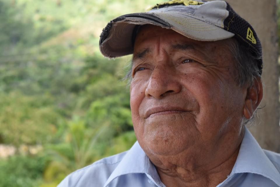 76 year old Luis Señunes bought his farm in the 1970's with hopes that one day he will be able to pass it along to his four sons and daughters. But as conditions worsen, he wonders if his dream will come true. Image by Camila DeChalus. Colombia, 2016.