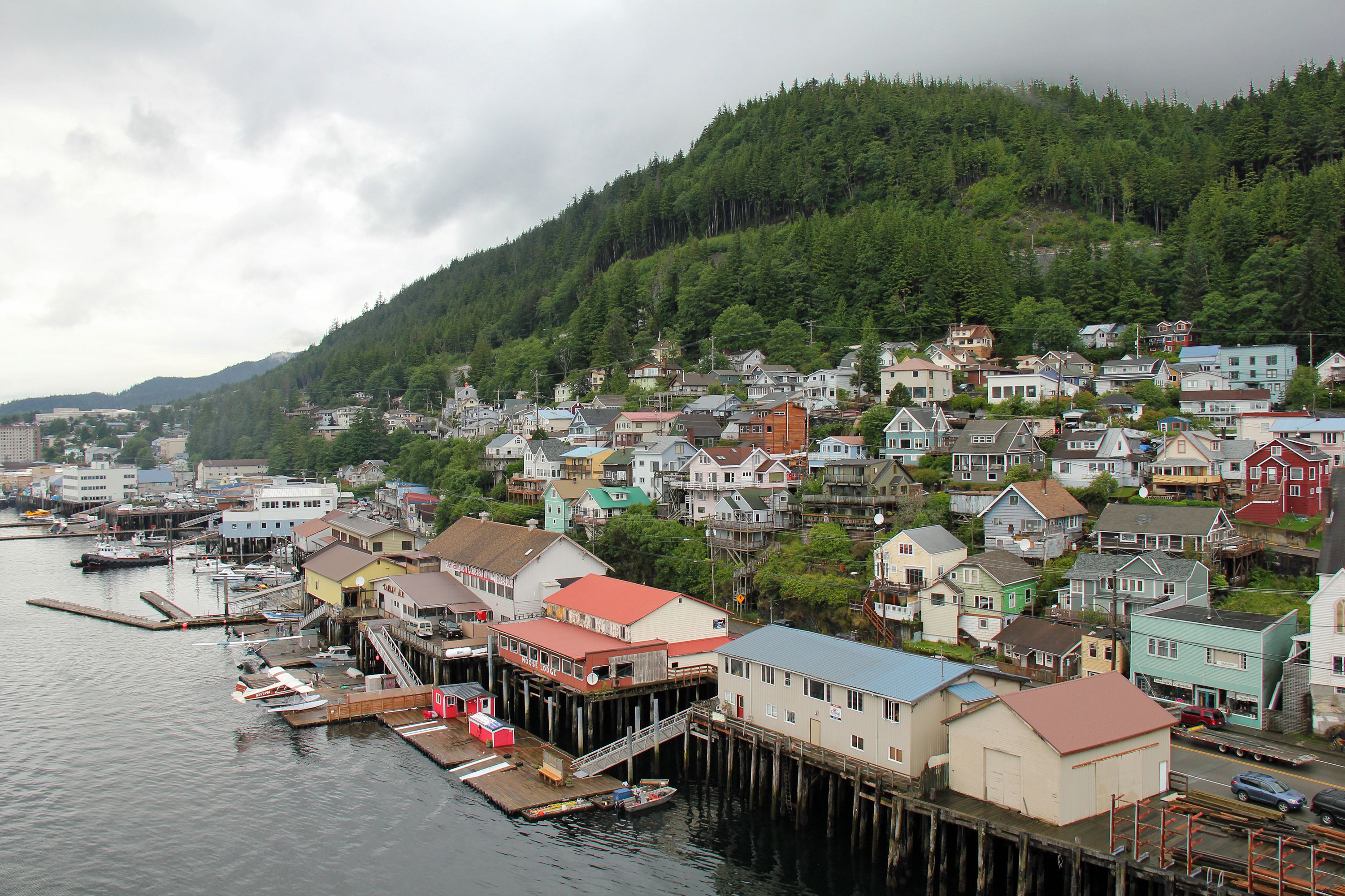 Port of Ketchikan - Tongass National Forest, Alaska. Image by Brian Lasenby / Shutterstock. United States, undated.