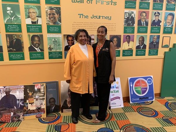 Peggy Montes and her daughter Pia opened the Bronzeville Children's Museum in 1998. Image by Arionne Nettles. United States, undated.