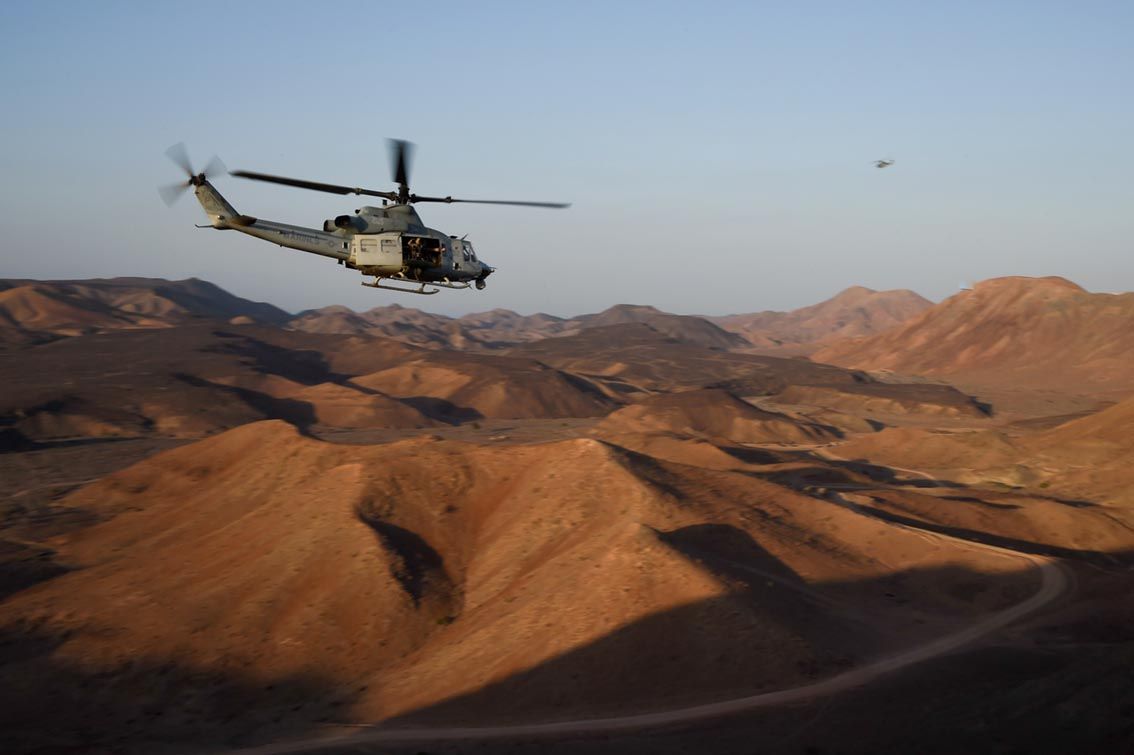 Image courtesy of the U.S. military's press photos. Djibouti, 2020.