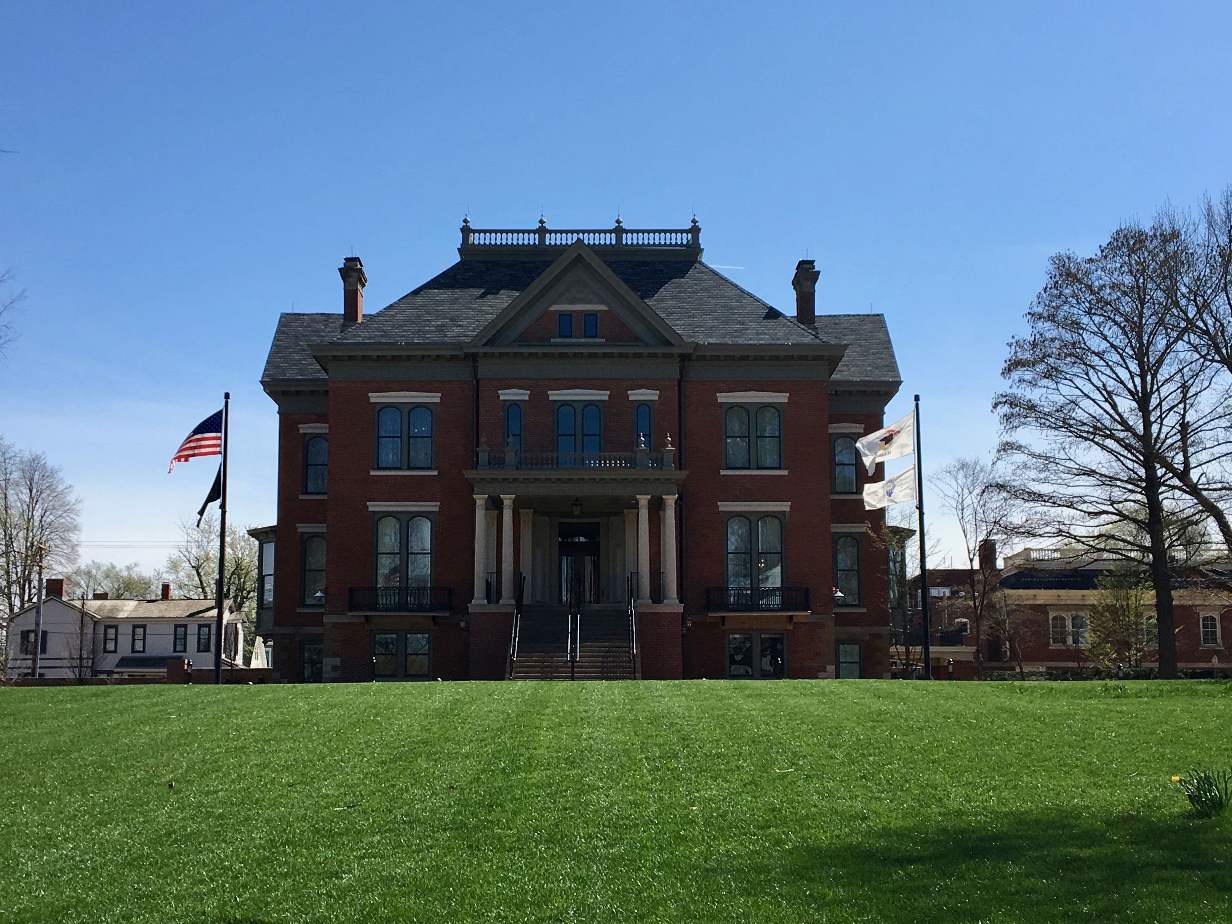 The Illinois Governor's Mansion in Springfield, Illinois. Image courtesy of Resilient Heritage. United States, 2019.