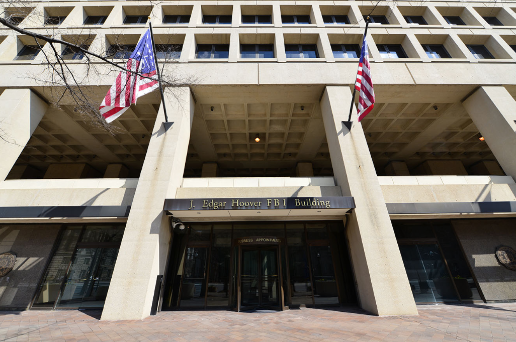 The J. Edgar Hoover FBI building on Pennsylvania Avenue in Washington, DC. Image by Richard Cavalleri / Shutterstock. United States.