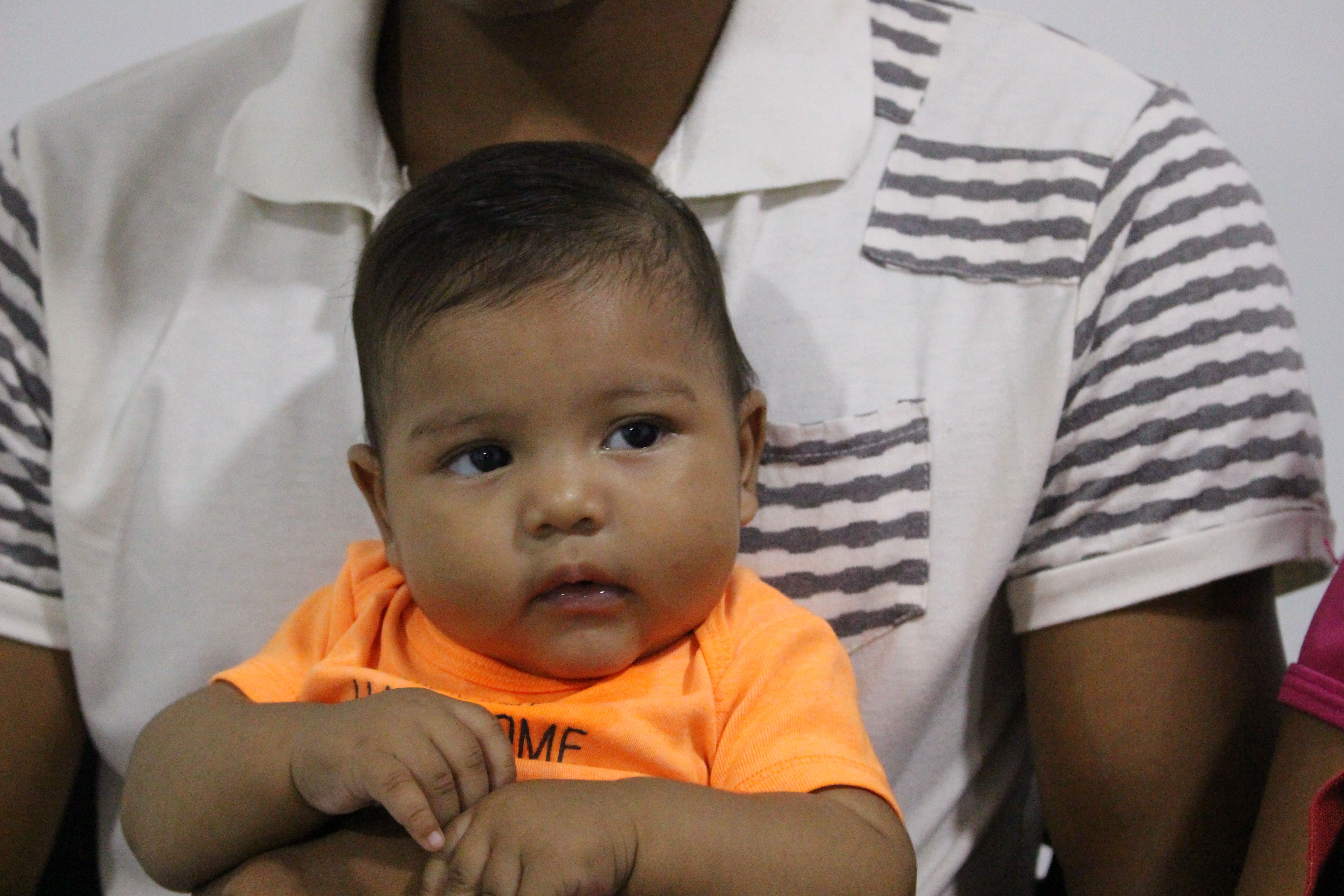 Victor Davic Mendoza, 4 months. Image by Mariana Rivas. Colombia, 2019.