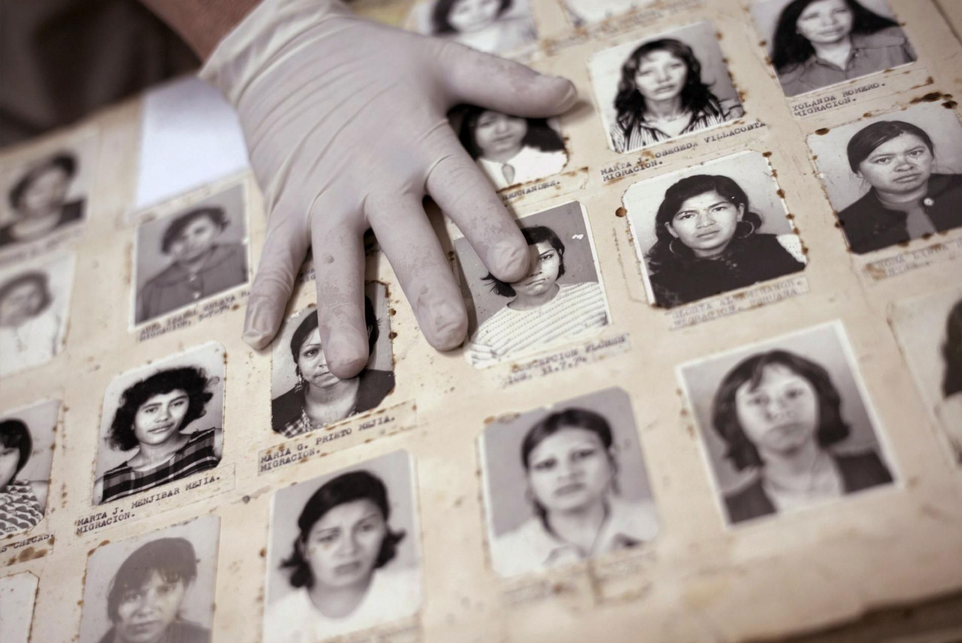 Guatemalans lived in fear of the National Police, which routinely detained and arrested citizens for vague reasons, and used information gathered during arrests to further intimidate and silence ordinary people. The archivists estimate that during the 1980s, the police possessed information about more than 1 million Guatemalans—some 15 percent of the population at the time. Image by Lynn Johnson. Guatemala, 2017.
