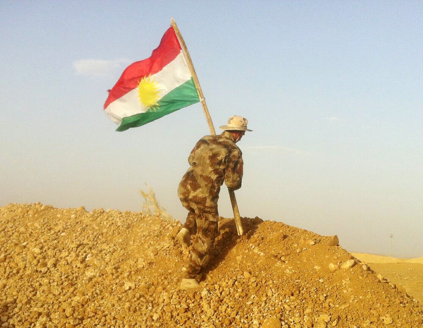 Image courtesy of Flickr user Kurdishstruggle. Iraq, 2015.