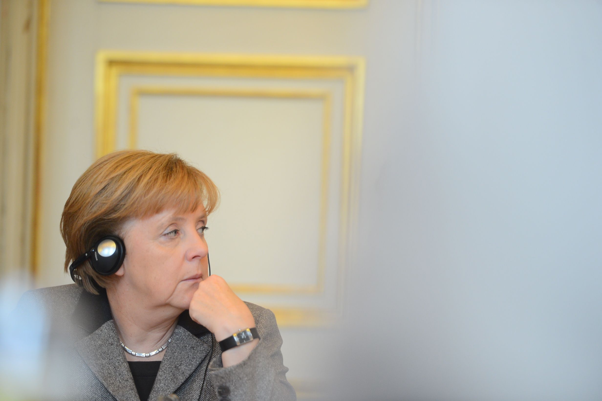 German Chancellor Angela Merkel. Image courtesy of European People's Party. Germany, 2012.