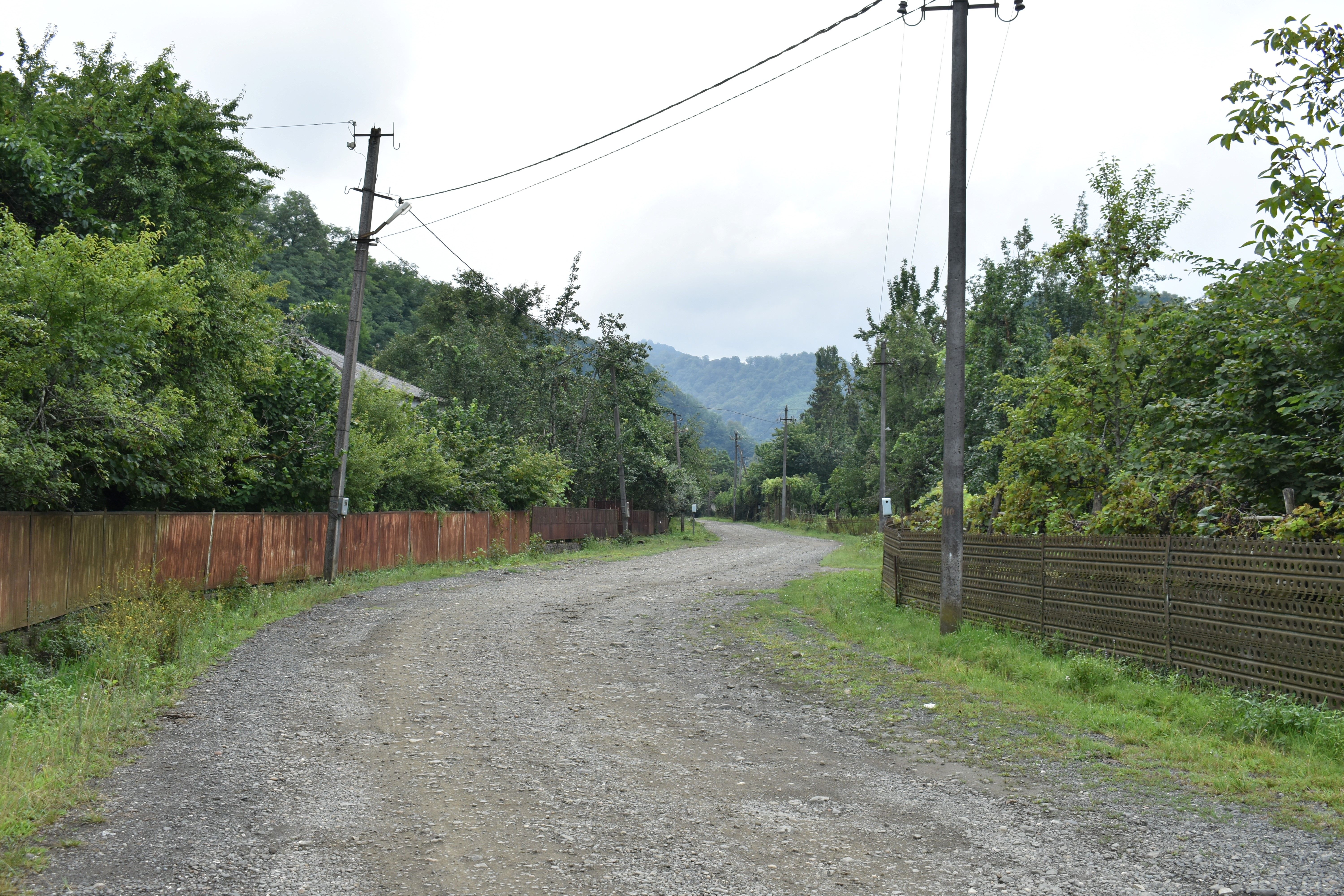 A rural mountain road in Guria, traversed for hours by the reporter to reach the interviewees. Image by Kaitlyn Johnson. Georgia, 2019.