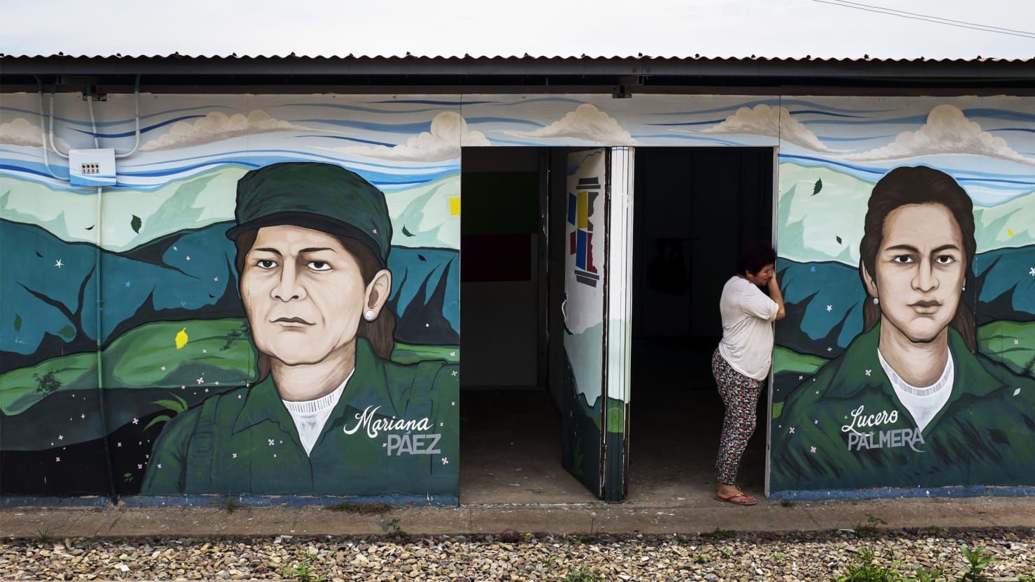 The Museum of Memory at the FARC camp in Pondores. Image by Fabio Cuttica. Colombia, 2018.