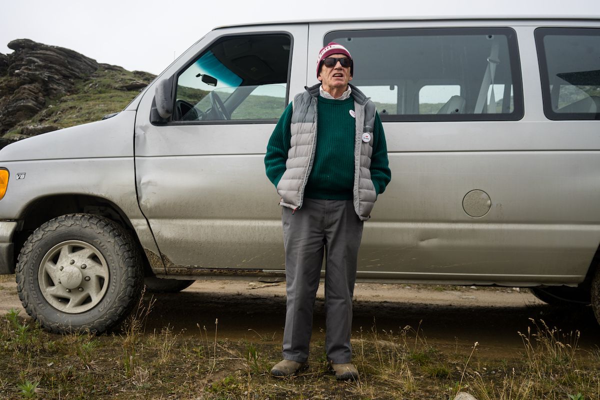 Richard Beneville, mayor of Nome, Alaska. Image by Nick Mott. United States, 2018.