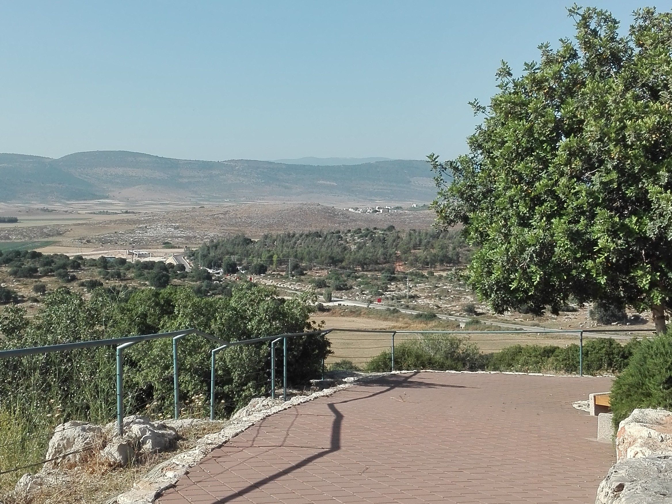 The view from Hoshaya, a religious-Zionist community in northern Israel where part of Abraham Segal's family lives today. Image by Tomasz Cebrat. Israel, 2017.