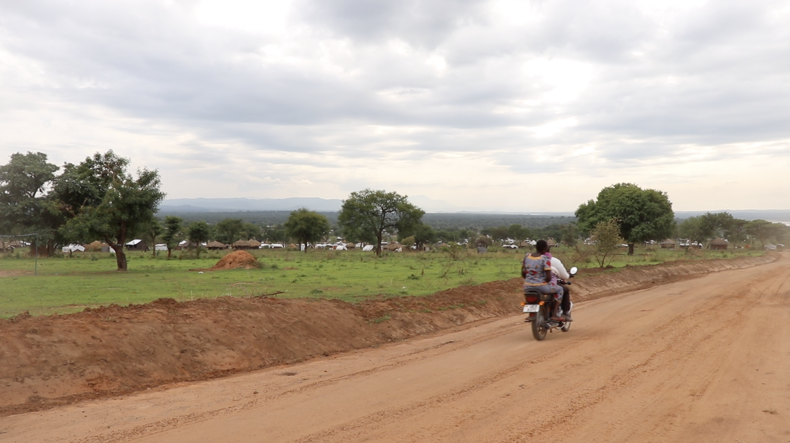 Palorinya refugee settlement in northern Uganda. Image by Carolyn Thompson. Uganda, 2019.