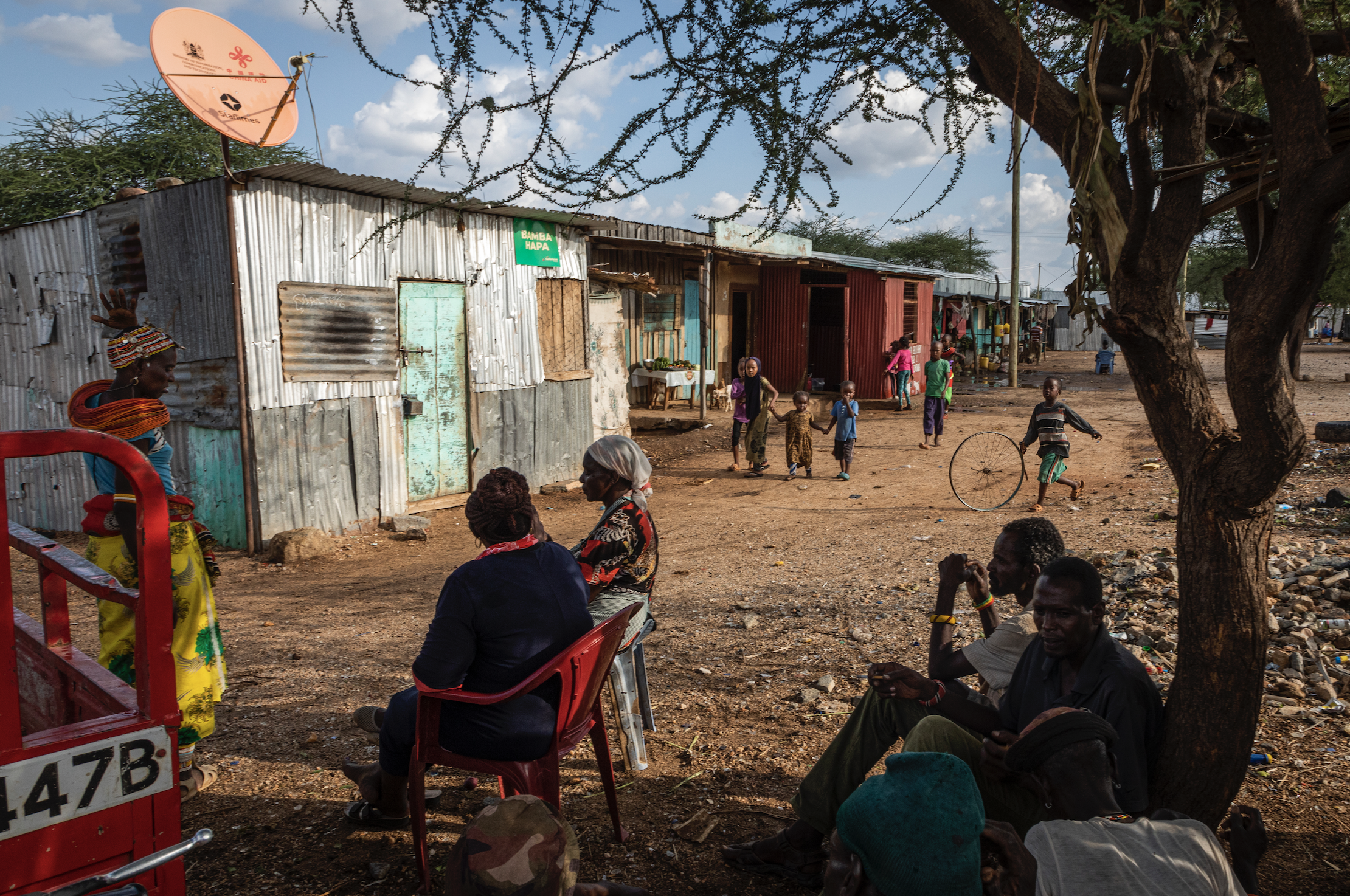 The Rendille town of Merille in Kenya. Image by Will Swanson. Kenya, 2020.