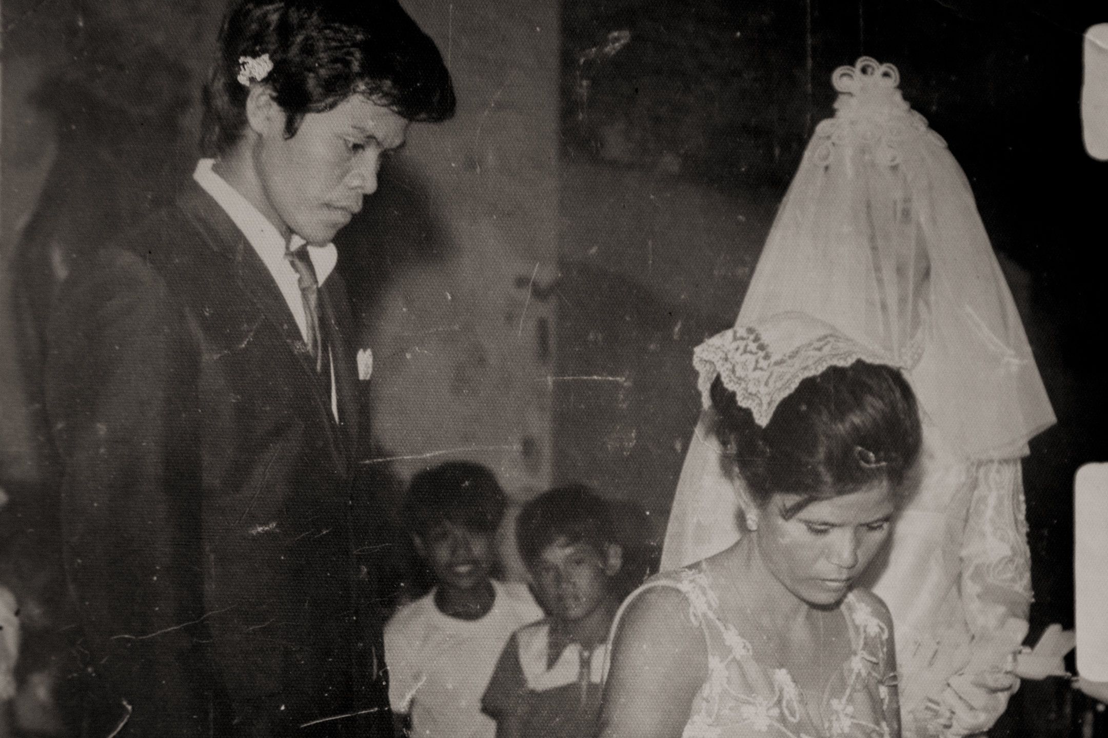 "I didn't want to get married initially, because of what happened at the Red House," said Cefirina Lapuz Turla, referring to the location of a mass rape by Japanese soldiers in 1944. "And then I married my childhood friend, a neighbor. I promised to make him wait for 10 years, but then it was eight years ... because he was insistent and because I also liked him. My parents also liked him."  Image by Cheryl Diaz Meyer. Philippines, 2019.