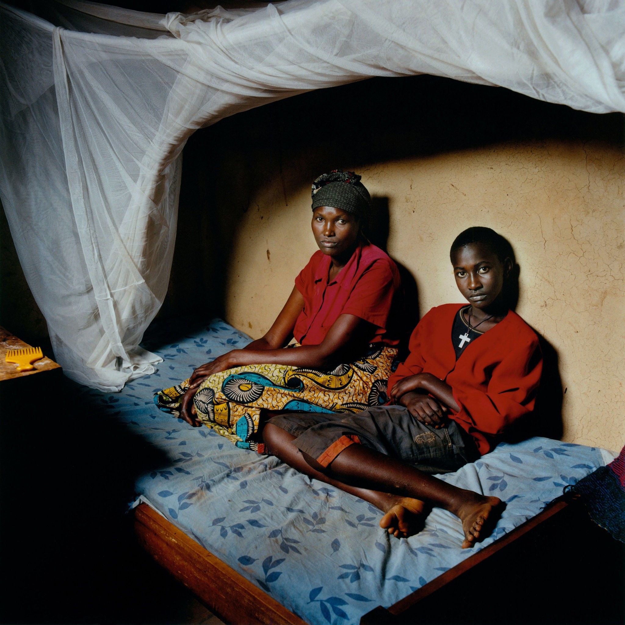Clare and Elizabeth. Image by Jonathan Torgovnik. Rwanda, 2006.