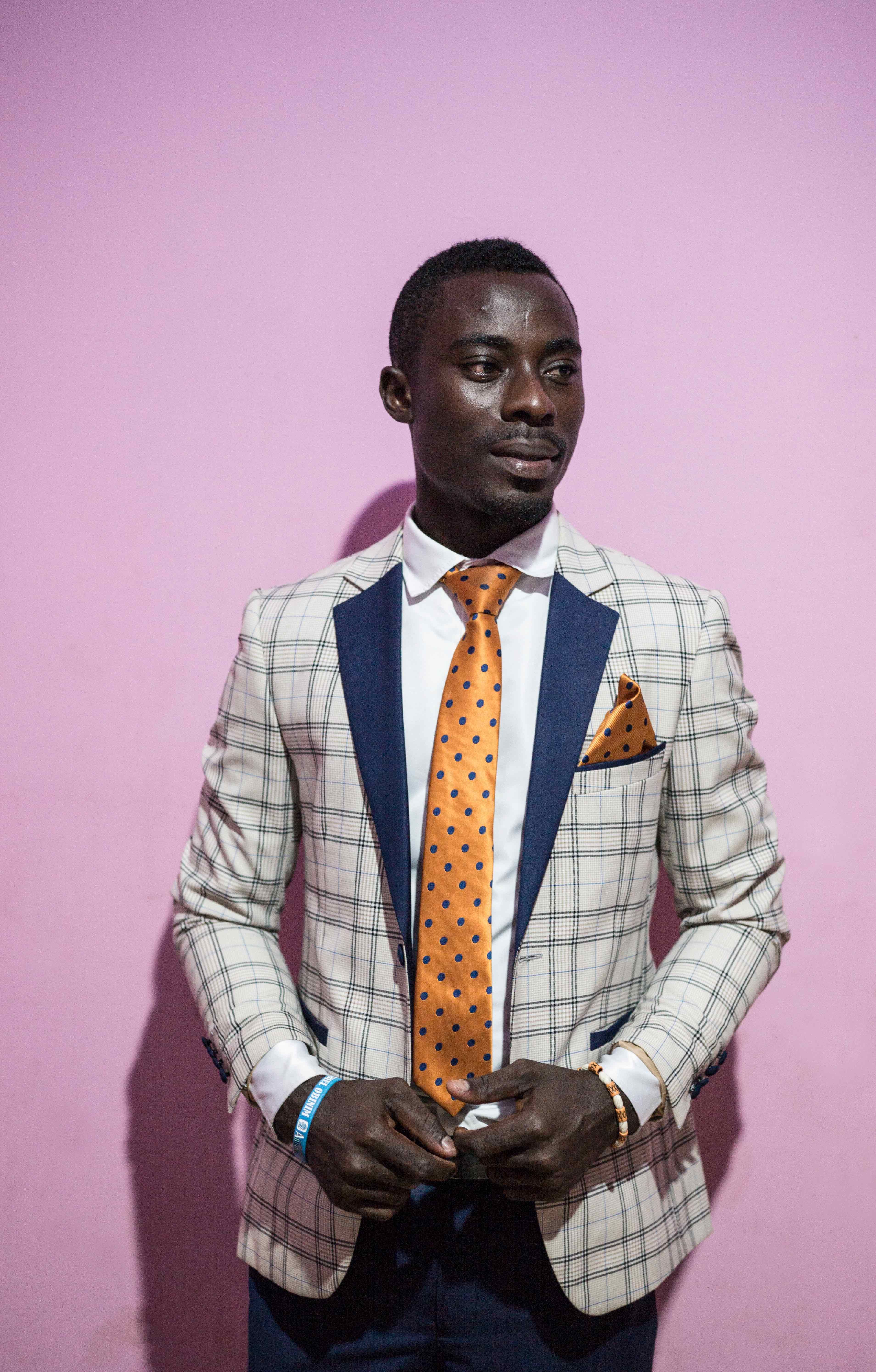A young pastor of the International God’s Way Church in Accra. Image by Tomaso Clavarino. Ghana, 2018.