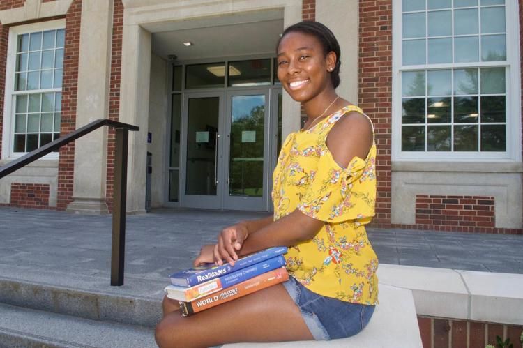 Though she attended parochial schools for most of her life, Caroline Washington transferred to Ladue's Horton Watkins High School for her junior and senior years. Throughout, she has thrived in diverse classrooms. Washington, 2019. Image by Wiley Price.