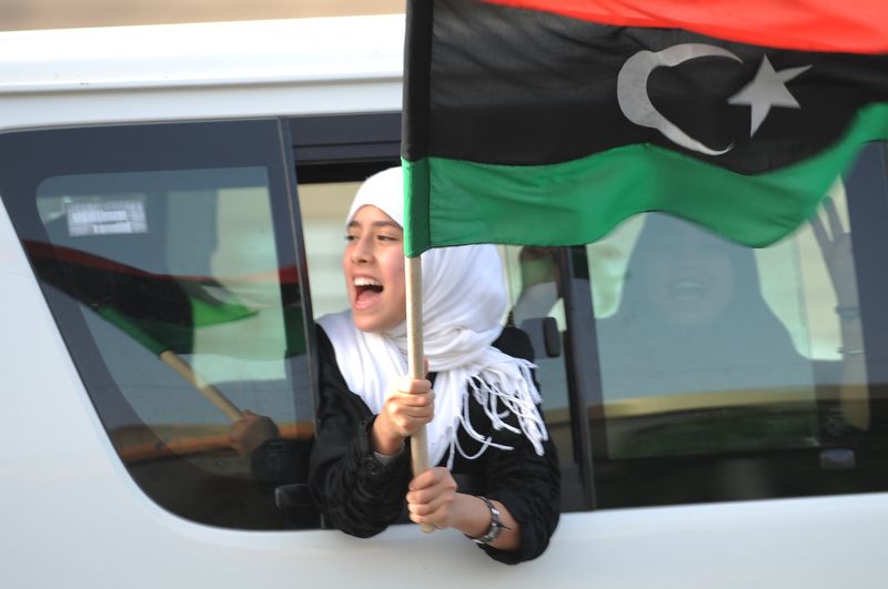 Image by Ammar Abd Rabbo, Flickr. Libya, 2011.