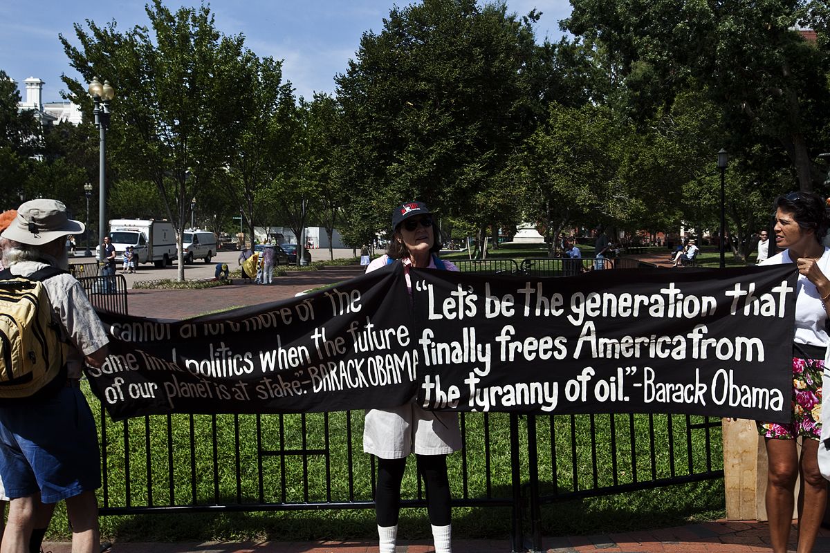 Tar Sands Protest 3. Image by Jake Naughton. Washington, DC, 2011.