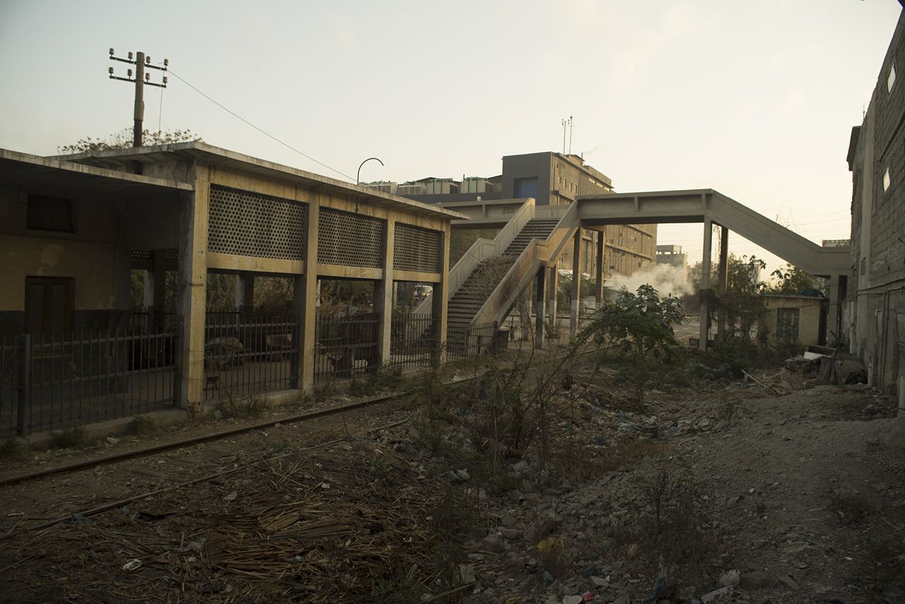 SITE Station, Karachi, Pakistan. Image from KCR, by Ivan Sigal. Pakistan, 2014-2017.