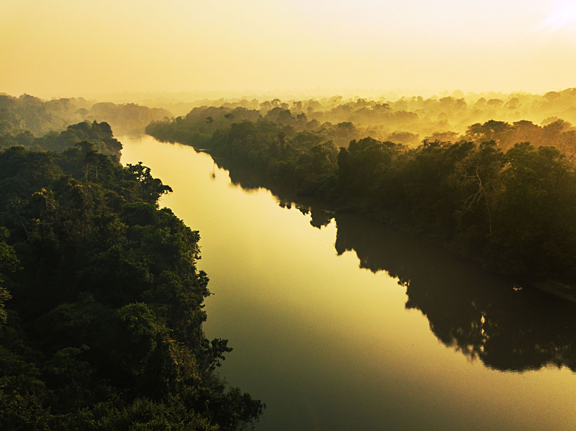 "Jaci Paraná River: One of the main rivers that divide Rondônia and has been inhabited for centuries by the Karipuna." Image by Fabio Nascimento. Brazil, 2019.