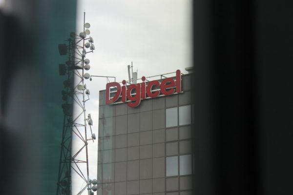 Haiti Digicel headquarters in Port-au-Prince, Haiti. Image by Vania André. Haiti, 2019.