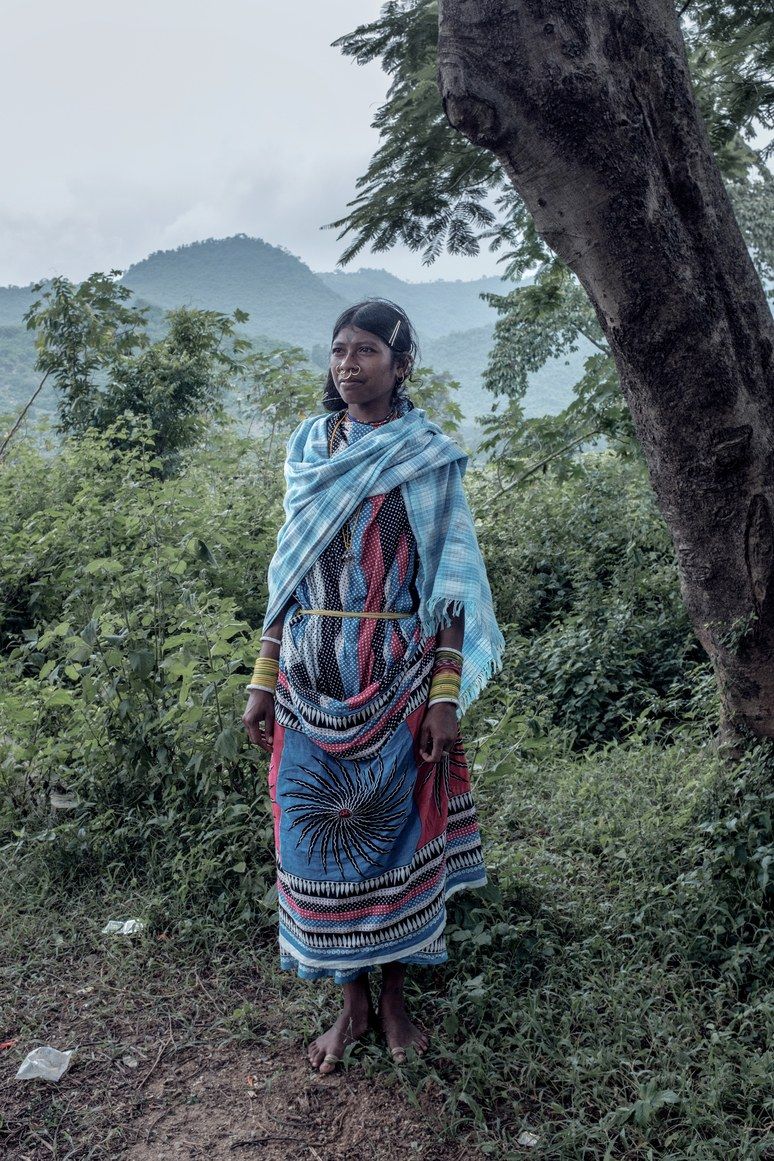 A woman in traditional Dongria dress. Image by Arko Datto. India, 2018.