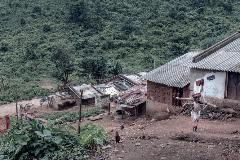 A Dongria village in the Niyamgiri hills. Image by Arko Datto. India, 2018.
