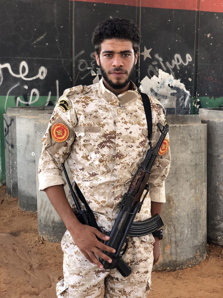 Militias operate all across Libya. Image by Alessandro Pavone. Libya, 2018.