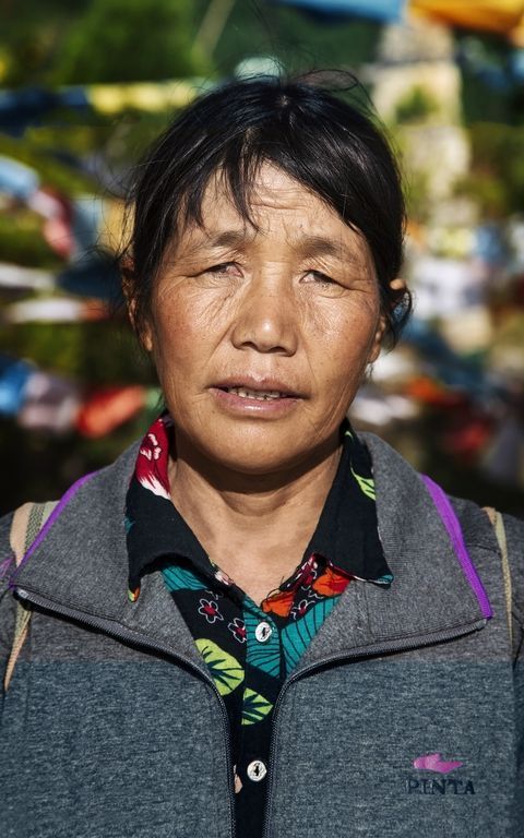 Sadama Rada’s mother, Bi Ma Rada. Image by Jason Motlagh. China, 2017.
