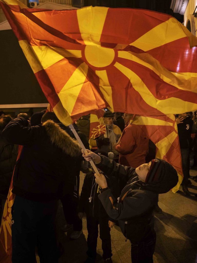 An ongoing battle with Greece over the name “Macedonia” has consumed political energy, and distracted from the need to address pollution. Image by Larry C. Price. Macedonia, 2018.