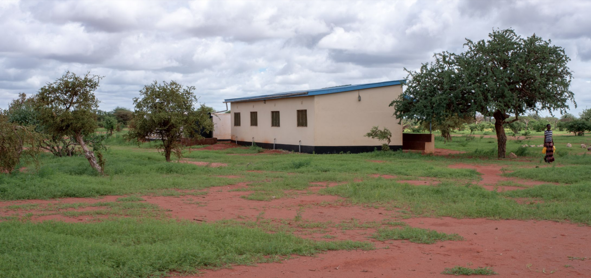 The dispensary in Boji-Yeri, Wajir County. Image by Peter DiCampo. Kenya, 2018.