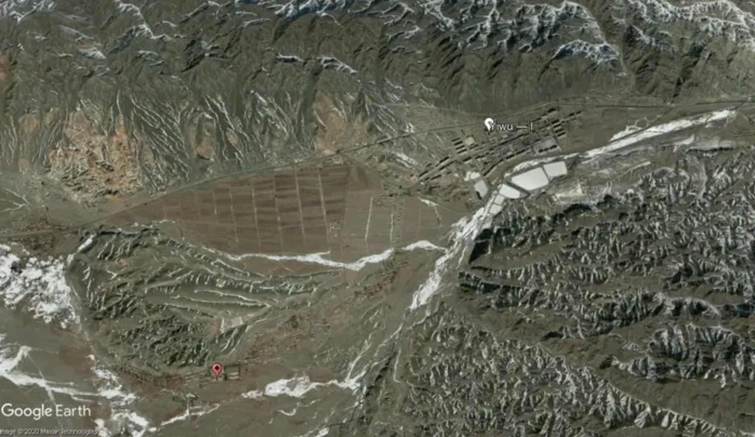 Image courtesy of Google Earth. China, 2006.