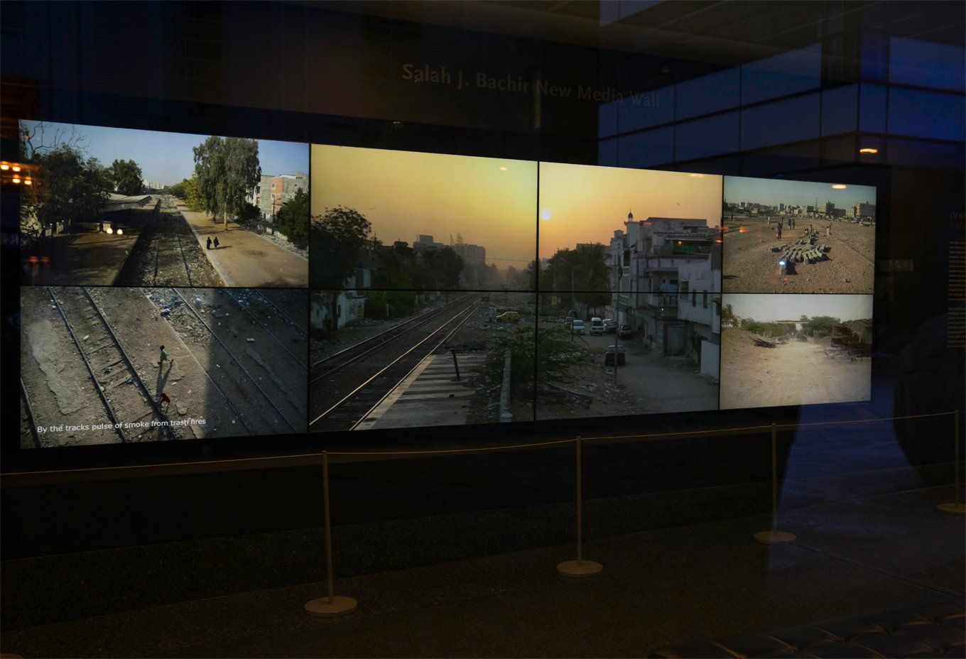 Ivan Sigal, installation of the multimedia documentary KCR at Ryerson Image Centre, Toronto. Image from placesjournal.org, 2018.