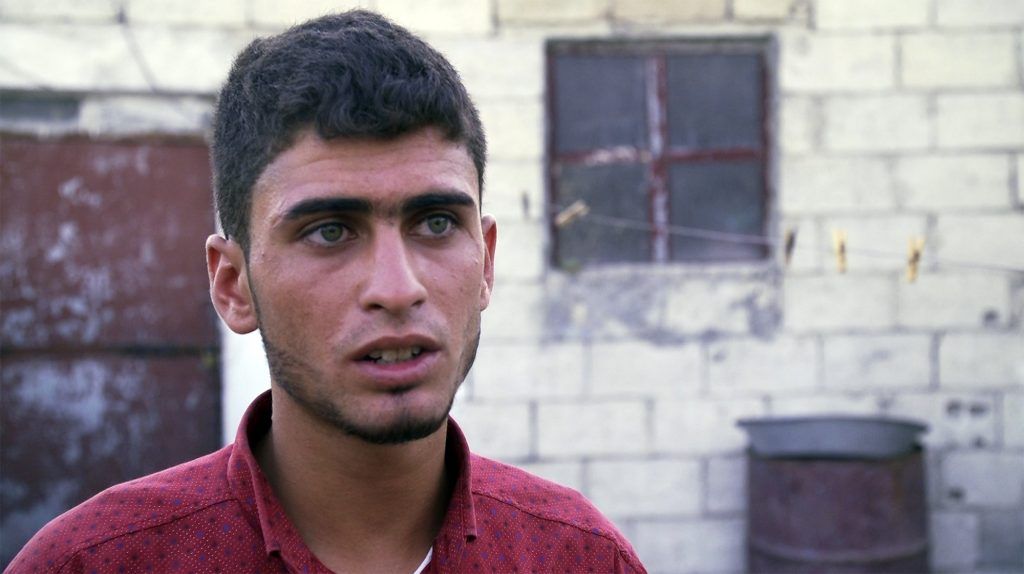 Syrian teen Rafiq Fouad Ali. Image by Jon Gerberg/PBS NewsHour. Syria, 2017.