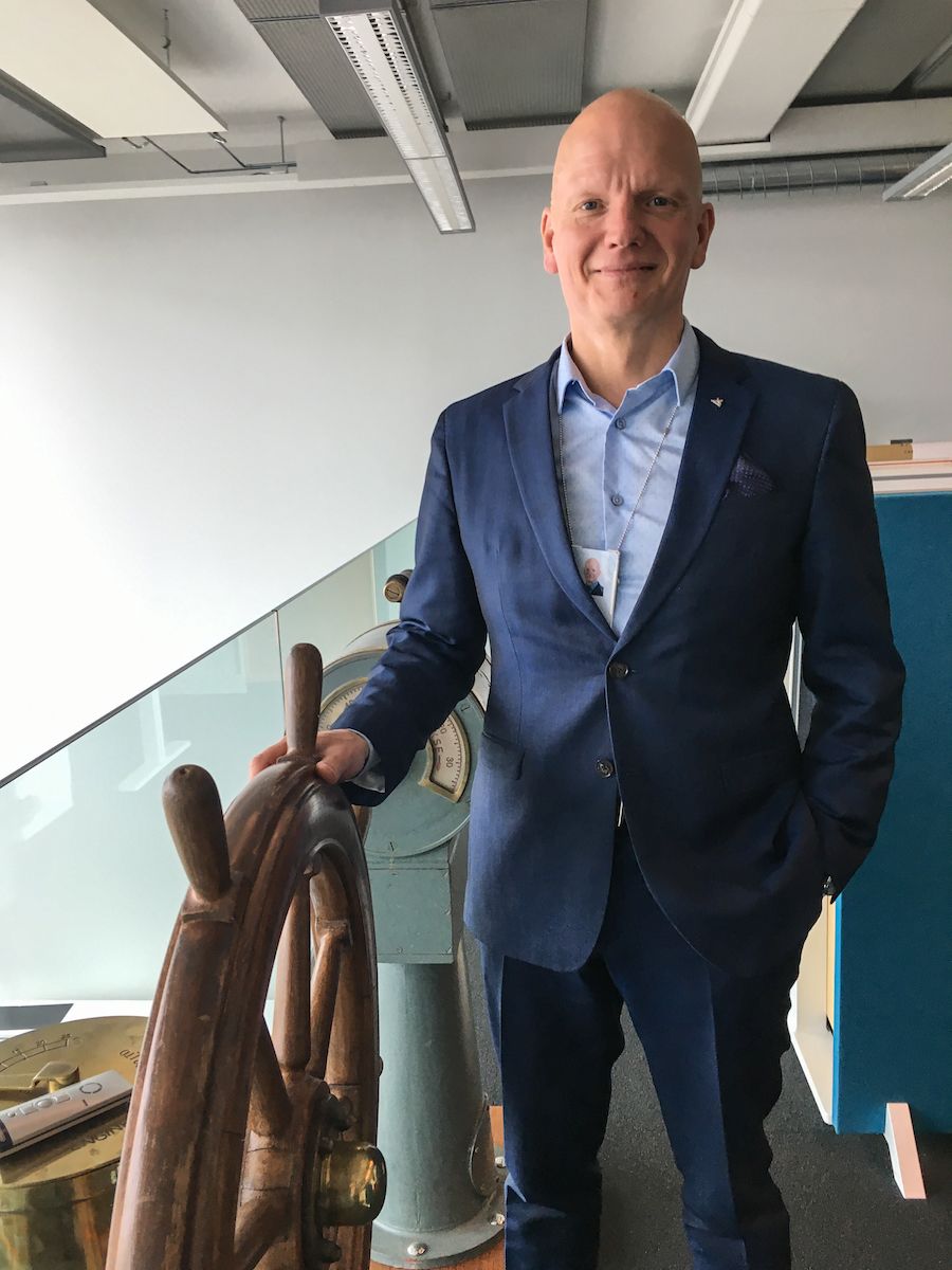 Tero Vauraste, President and CEO of Arctia Ltd. Image by Amy Martin. Finland, 2018.