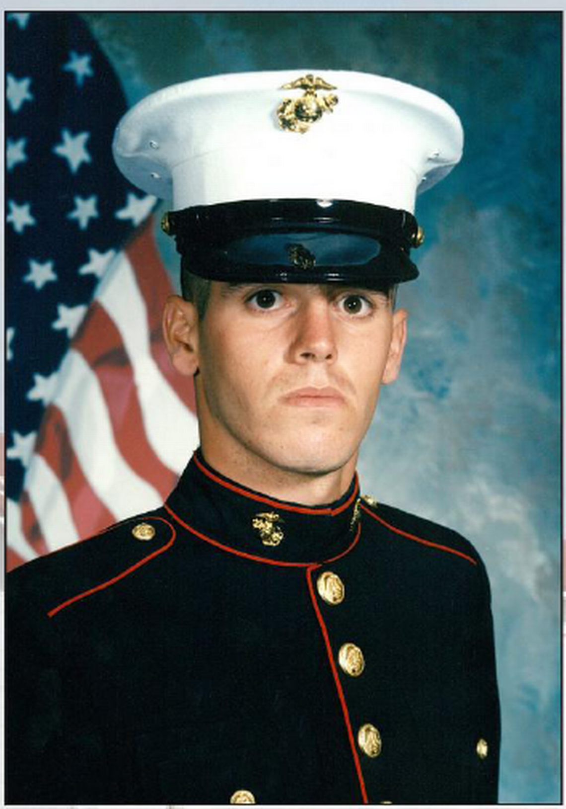 Christopher M. Tur served in the Marine Corps before coming to Guantánamo. The base newsletter, the Gazette, included this photo of him in an announcement of his Jan. 11, 2015, death. Image courtesy of McClatchy.